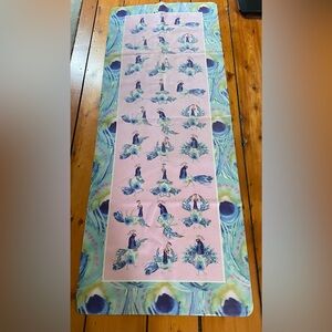 Livas YogaMat with Peacocks